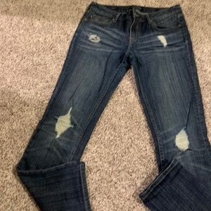 Womens VIGOSS Tomboy destruction jean 28